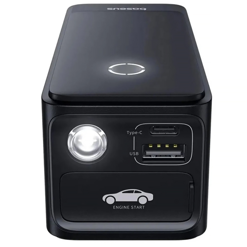 Пусковий пристрій (бустер) для автомобіля Baseus Super Energy Alpha Series 6000 mAh (C00259200121) Cosmic Black