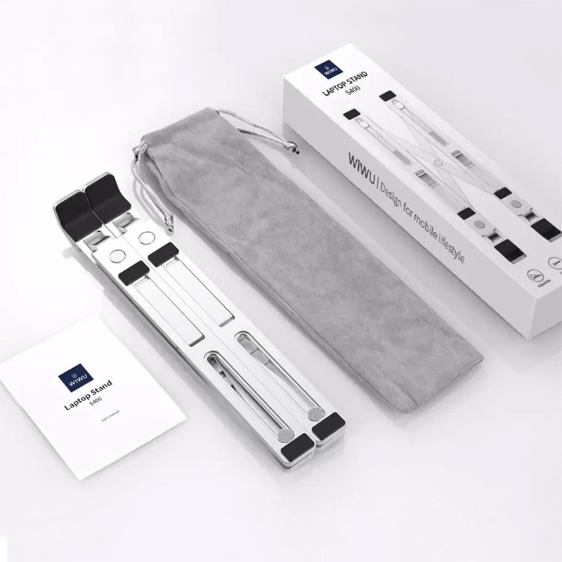 Підставка для ноутбуку WIWU S400 Laptop stand Silver