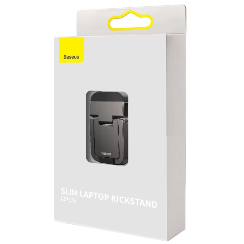 Підставка для ноутбуку Baseus Slim Laptop Kickstand (2шт) (LUZC00001) Gray