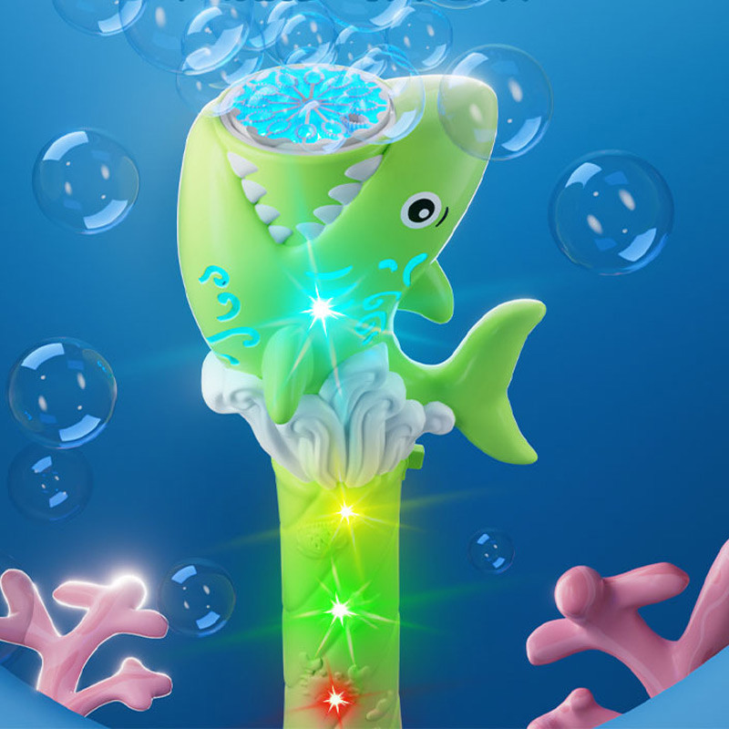 Пістолет з мильними бульбашками H038 Shark + bottle 50ml