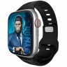 Ремінець BlueO Fluoro Rubber Sport для Apple Watch 42(ser.1-3)/44/45/46/49mm Black