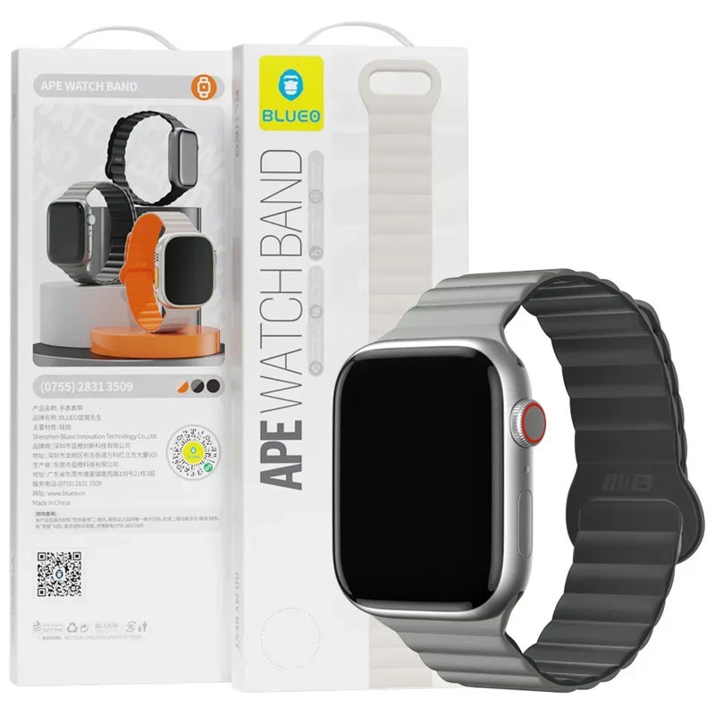 Ремінець BlueO Magnetic Silicone для Apple Watch 42(ser.1-3)/44/45/46/49mm