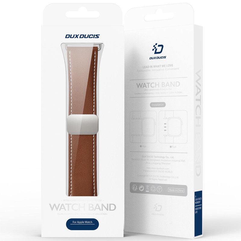 Ремінець Dux Ducis Genuine Leather для Apple Watch 42(ser.1-3)/44/45/46/49mm