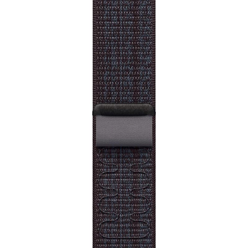 Ремінець Nylon Sport Loop для Apple Watch 42(ser.1-3)/44/45/46/49mm Black / Blue