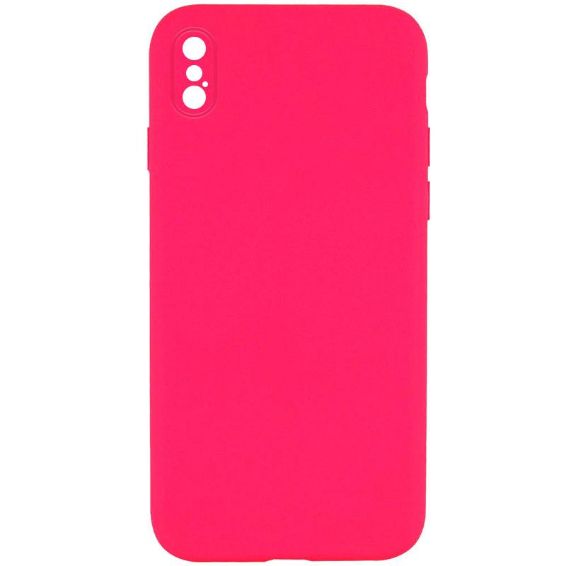 Чохол Silk Square Full Camera Protective (AA) NO LOGO для Apple iPhone X / XS (5.8")