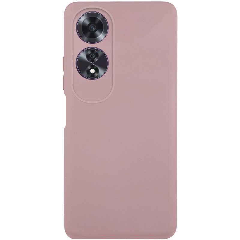 Чохол TPU GETMAN Liquid Silk Full Camera для Oppo A60 4G