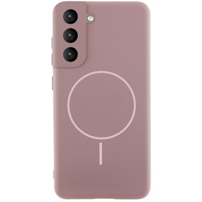 Чохол Silicone Cover Lakshmi Full Camera (AA) with Magnetic Fit для Samsung Galaxy S21 FE