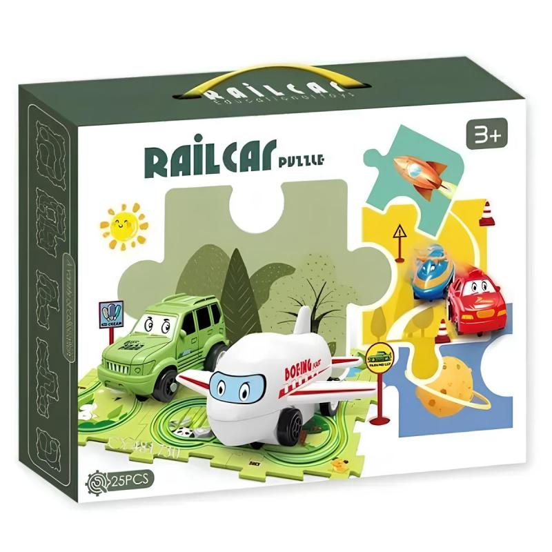 Розвиваюча іграшка-пазл SHT 1103B Forest Park (25pcs) Green