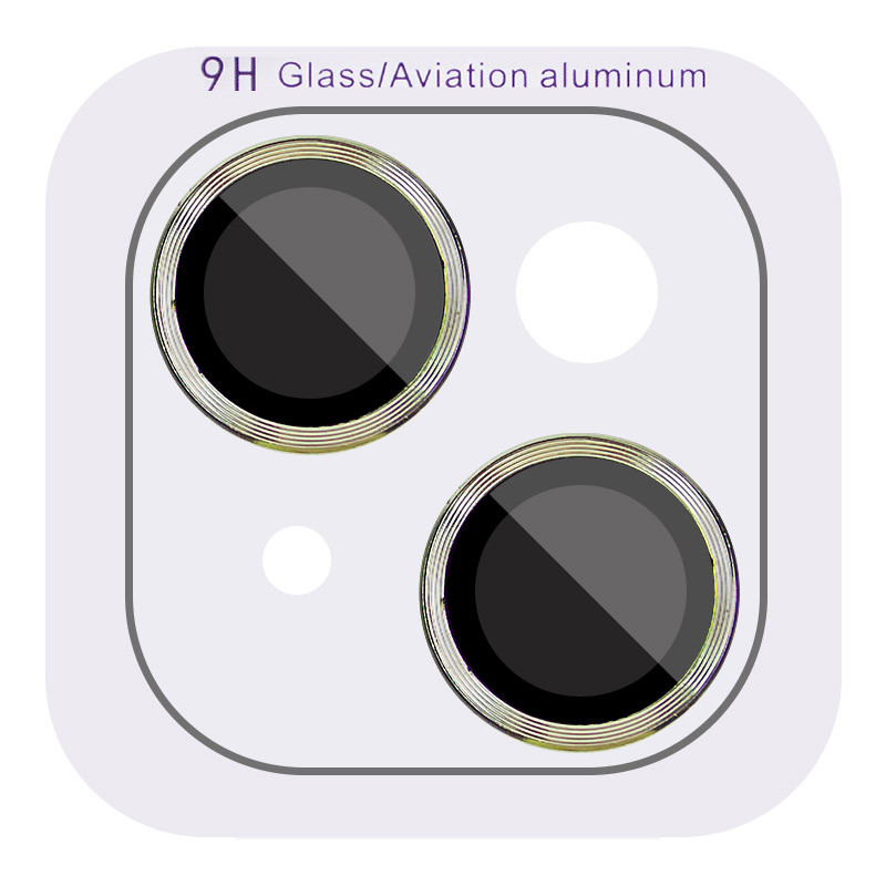 Захисне скло Metal Classic на камеру (у упак.) для Apple iPhone 15 (6.1") / 15 Plus (6.7")