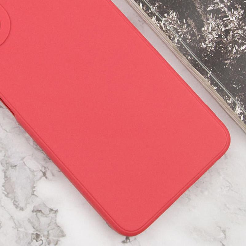 Силіконовий чохол Candy Full Camera для Xiaomi Redmi Note 13 Pro 4G / Poco M6 Pro 4G / Note 14S Червоний / Camellia