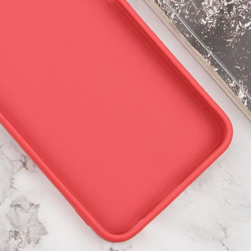 Силіконовий чохол Candy Full Camera для Xiaomi Redmi Note 13 Pro 4G / Poco M6 Pro 4G / Note 14S Червоний / Camellia