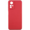 Силіконовий чохол Candy Full Camera для Xiaomi Redmi Note 12S Червоний / Camellia