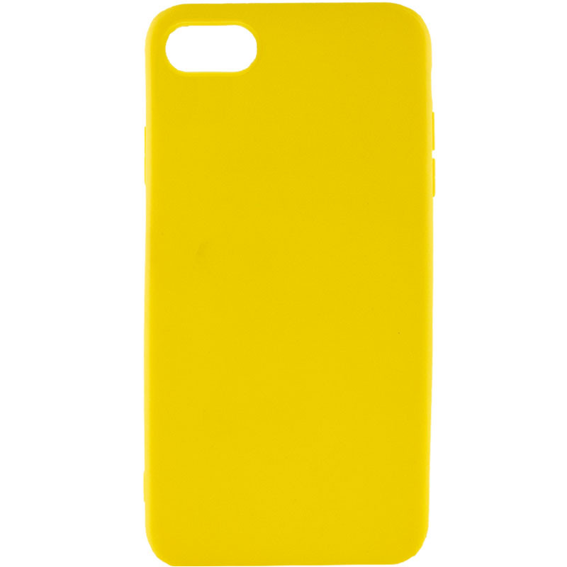 Силіконовий чохол Candy для Apple iPhone 6/6s (4.7") Жовтий