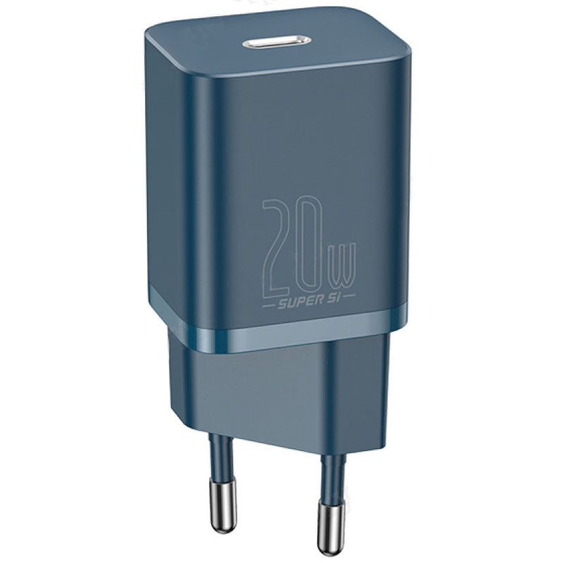 Мережевий зарядний пристрій Baseus Super Si Quick Charger PD 20W (1×USB-C) (CCSUP-B)
