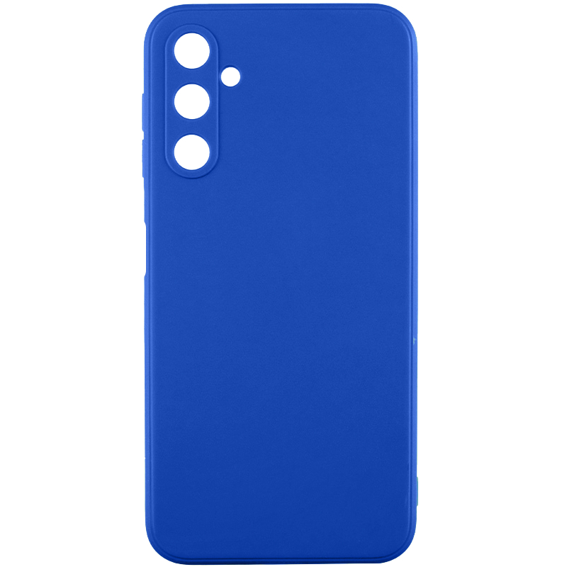 Силіконовий чохол Candy Full Camera для Samsung Galaxy A18 / A17 Синій / Dark Blue
