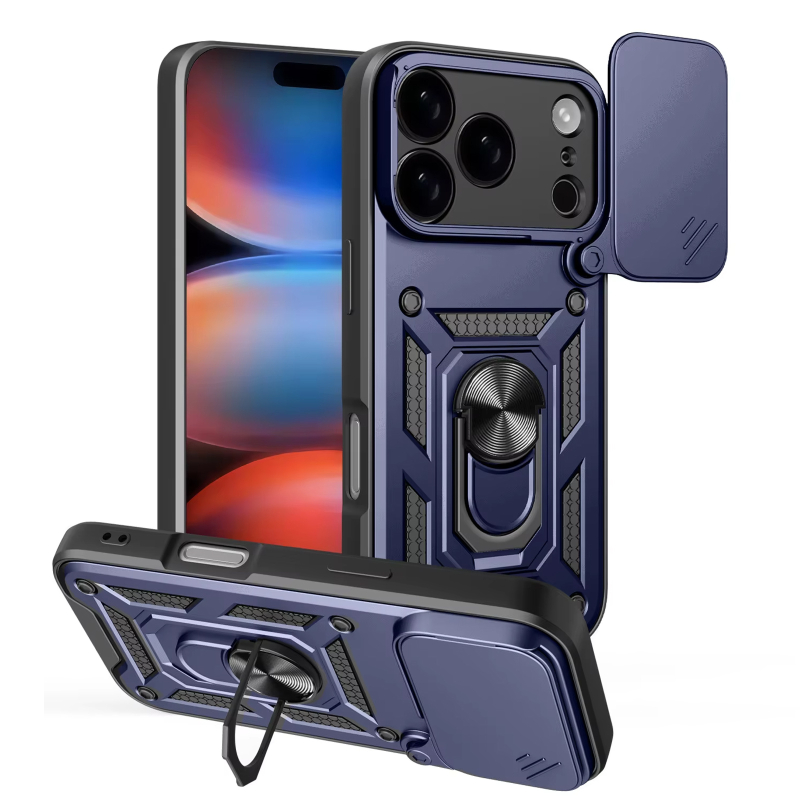 Чохол Ummi Camshield Serge Ring для Apple iPhone 17 Pro / 18 Pro (6.3")