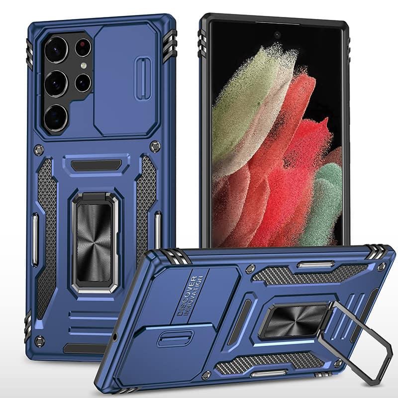 Ударостійкий чохол Camshield Army Ring для Samsung Galaxy S21 Ultra