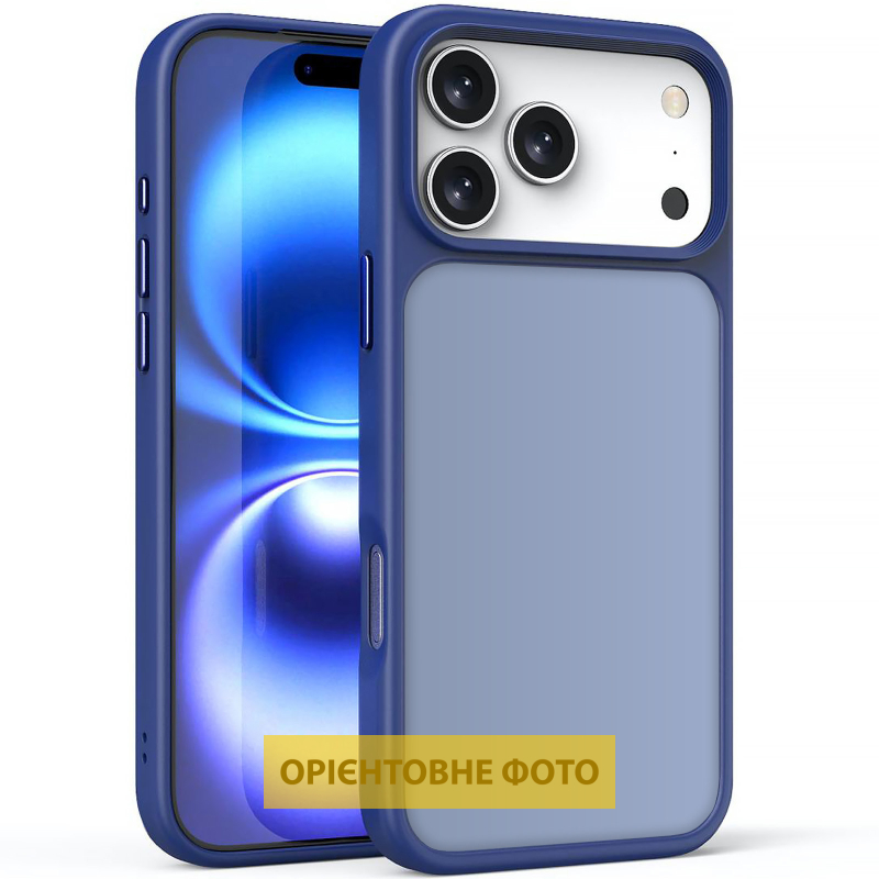 TPU + PC чохол Metal Buttons для Apple iPhone 17 (6.3″)