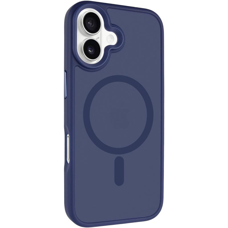 TPU + PC чохол Metal Buttons with Magnetic Fit для Apple iPhone 17 (6.3″)