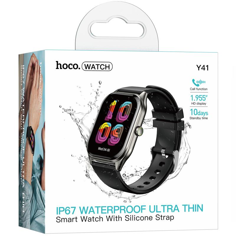 Смарт-годинник Hoco Y41 Smart sports watch (call version)