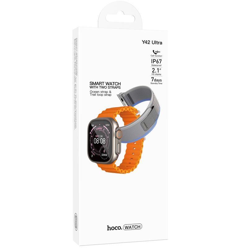 Смарт-годинник Hoco Y42 Ultra Smart sports watch (call version)