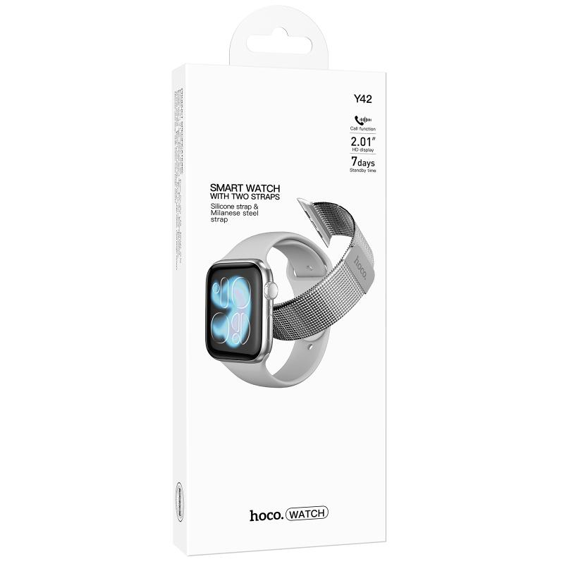 Смарт-годинник Hoco Y42 Smart sports watch (call version)