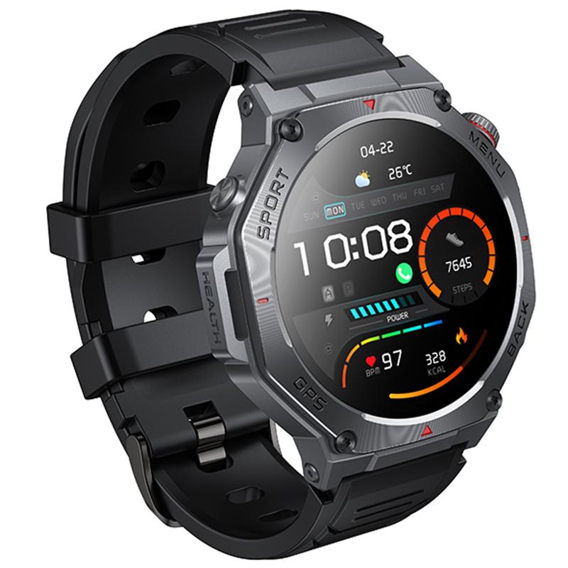 Смарт-годинник Hoco Y37 Smart sports watch (call version) Black