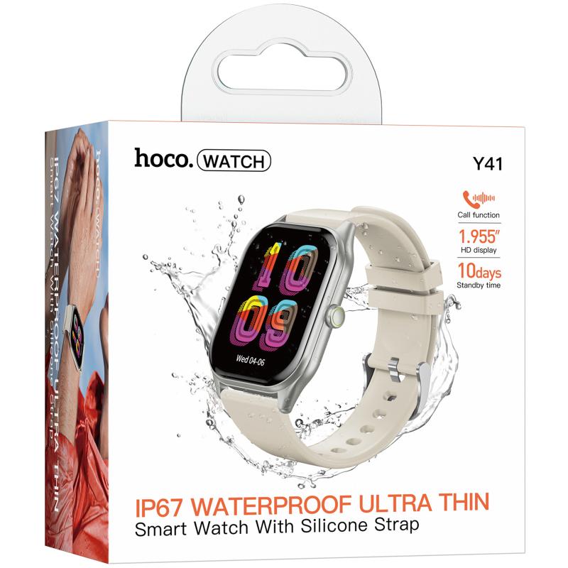 Смарт-годинник Hoco Y41 Smart sports watch (call version)