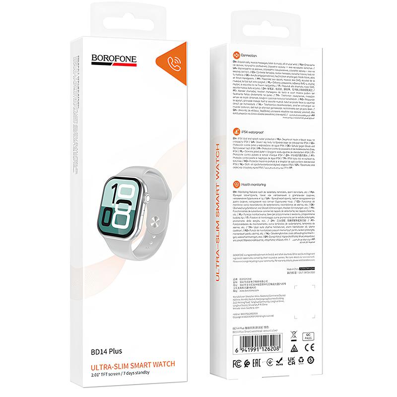 Смарт-годинник Borofone BD14 Plus Smart sports watch (call version)