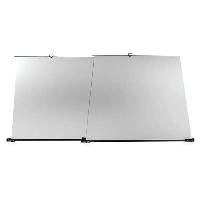 Сонцезахисна шторка на лобове скло (комплект из 2 шт) (1.35×0.7 м) Black