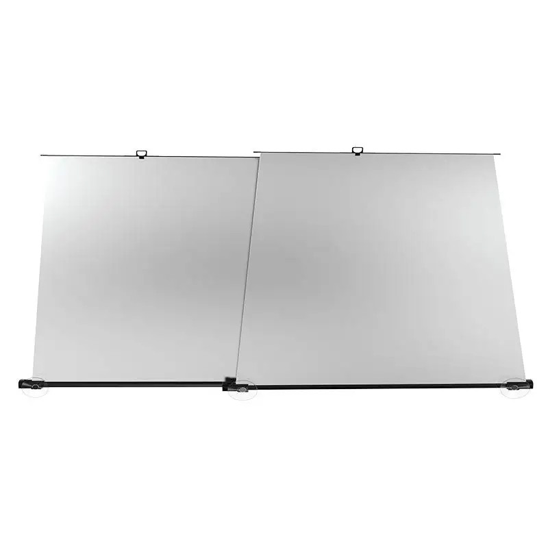 Сонцезахисна шторка на лобове скло (комплект из 2 шт) (1.35×0.7 м) Black