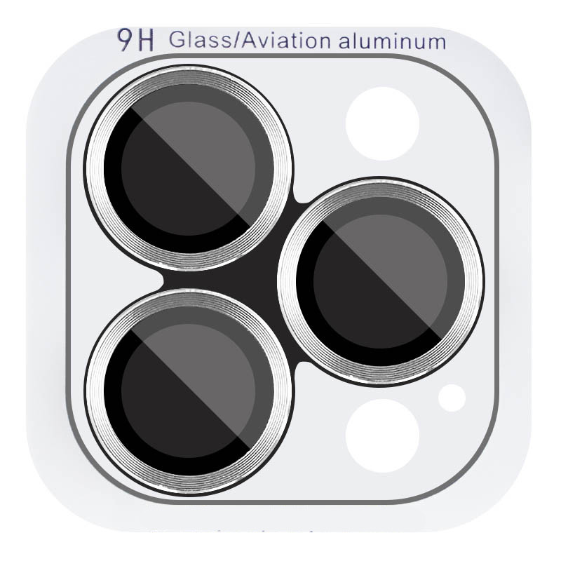 Захисне скло Metal Classic на камеру (у упак.) для Apple iPhone 16 Pro (6.3") / 16 Pro Max (6.9")