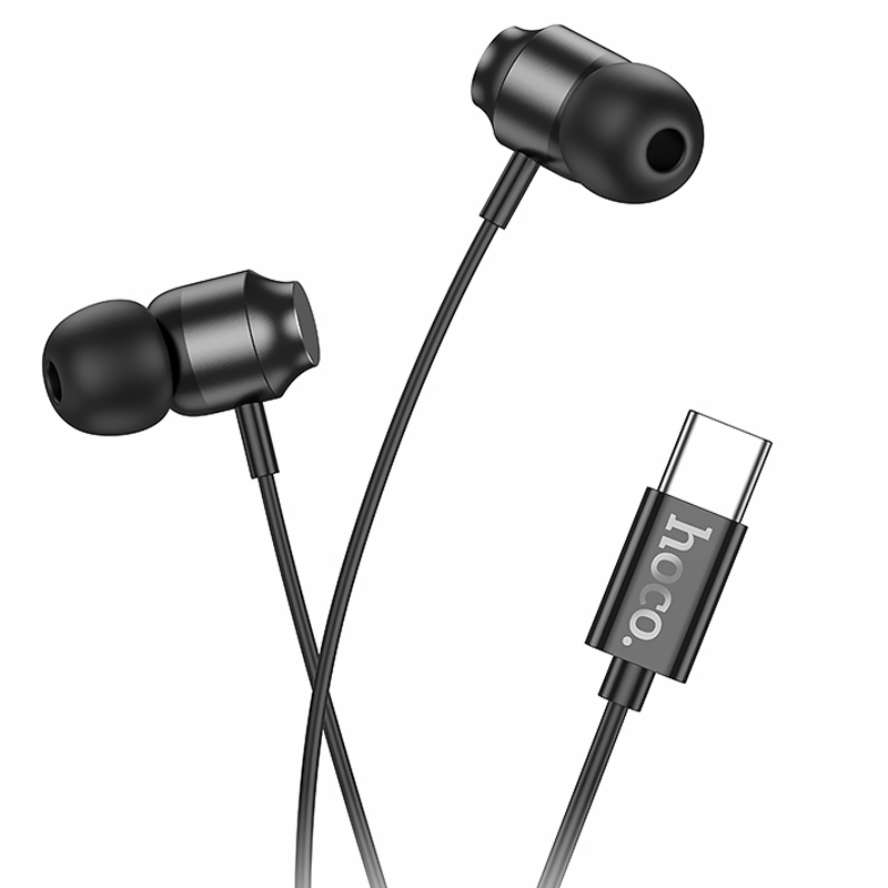 Стерео навушники Hoco M122 USB-C Black