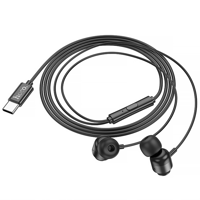 Стерео навушники Hoco M122 USB-C Black