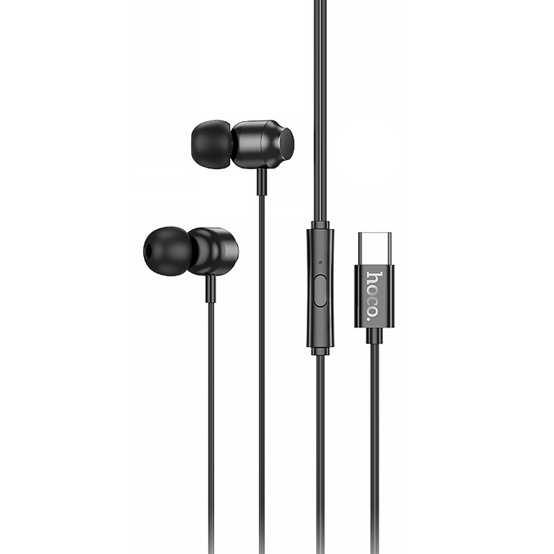 Стерео навушники Hoco M122 USB-C Black