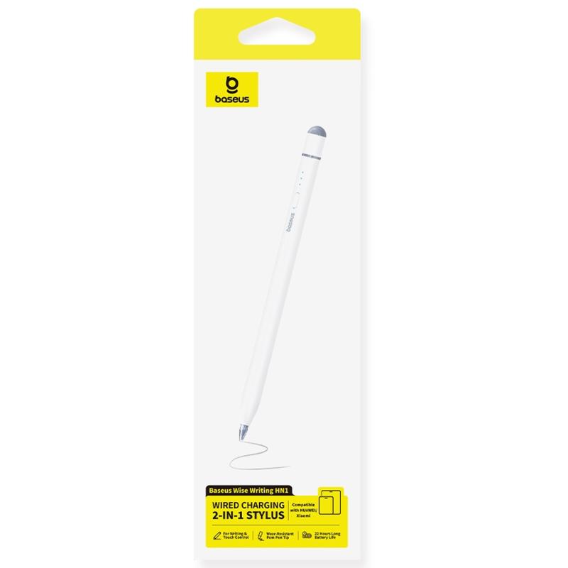 Стілус Baseus HN1 Wise Writing (B0004F) Moon White