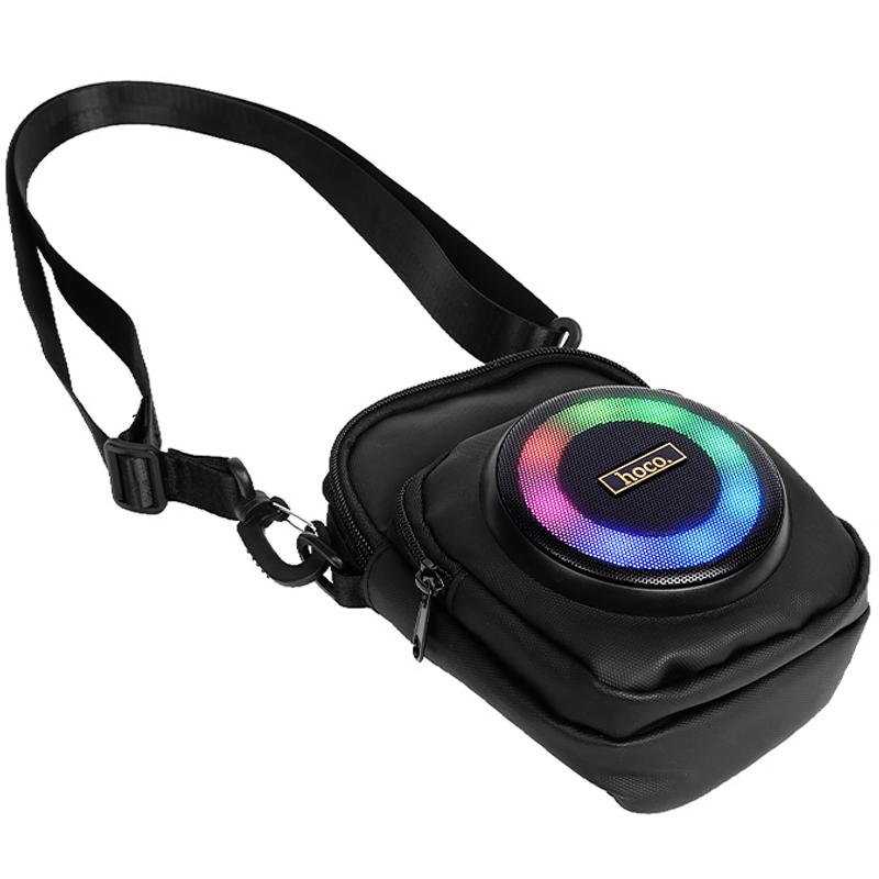 Сумка крос-боді зі вбудованою колонкою Hoco HC41 Wave Bass Black