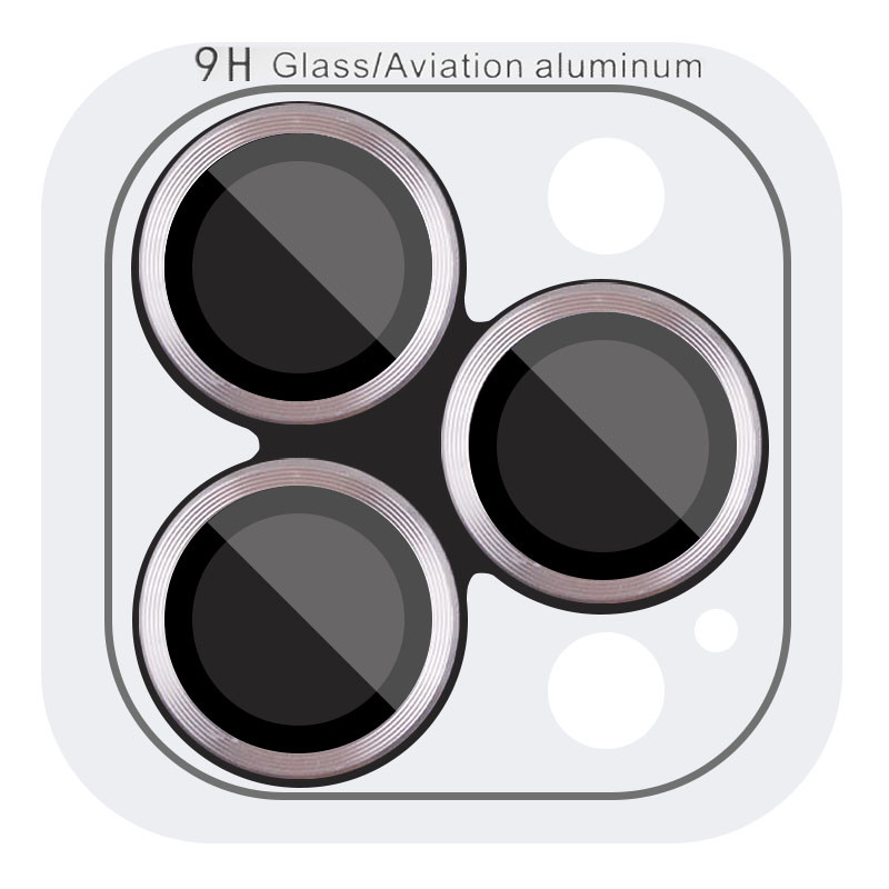 Захисне скло Metal Classic на камеру (у упак.) для Apple iPhone 16 Pro (6.3") / 16 Pro Max (6.9")