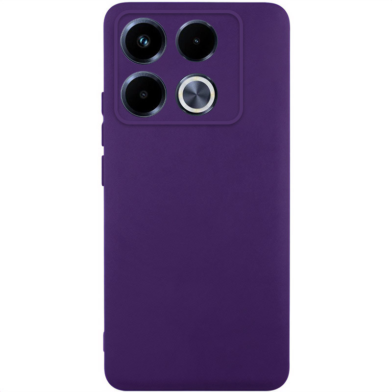 Чохол TPU GETMAN Liquid Silk Full Camera для Infinix Note 40 Pro 4G