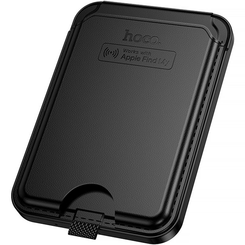 Трекер-кардхолдер магнітний Hoco E91I Tiger 120 mAh Black