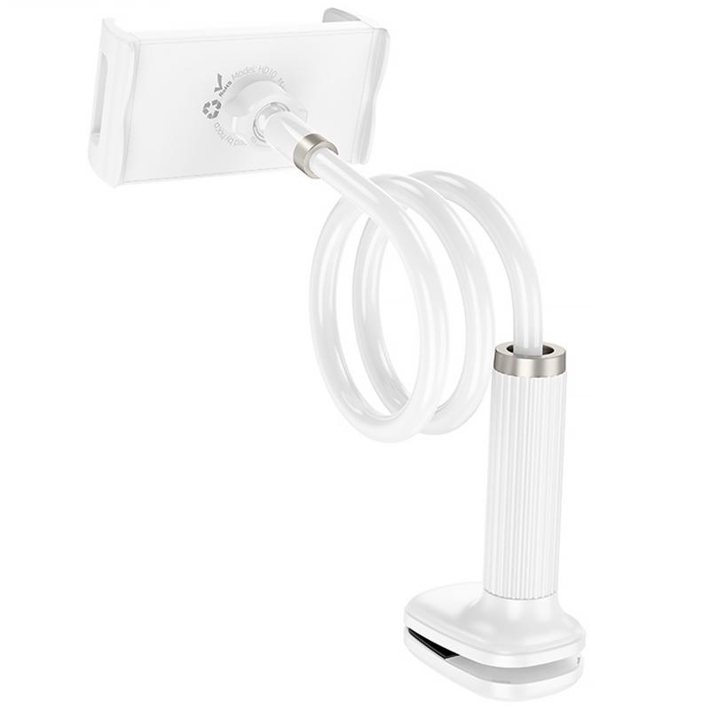Тримач настільний Hoco HD10 Bamboo lazy stand 4.5-13" White