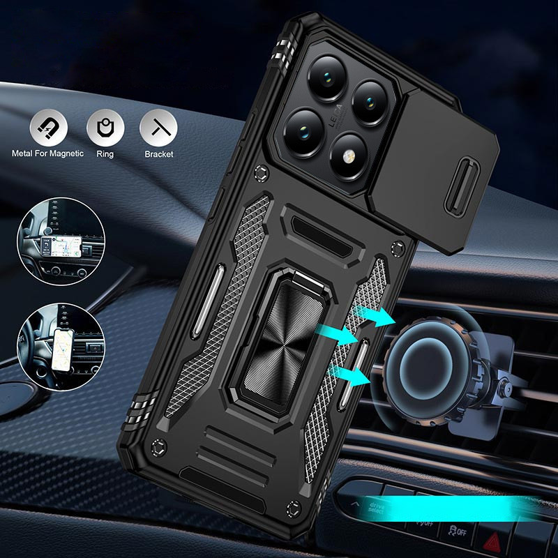 Ударостійкий чохол Camshield Army Ring для Xiaomi 14T
