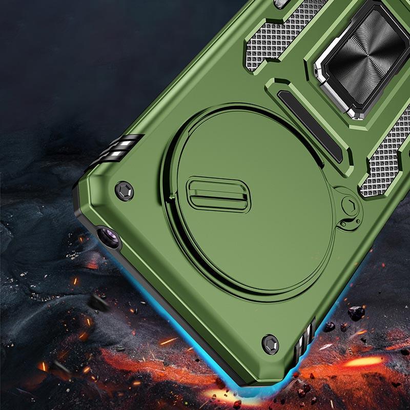 Ударостійкий чохол Camshield Army Ring для Xiaomi Redmi Note 14 Pro 4G/5G / 14 Pro + / Poco X7
