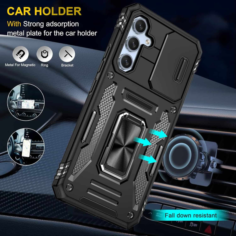 Ударостійкий чохол Camshield Army Ring для Samsung Galaxy A34 5G
