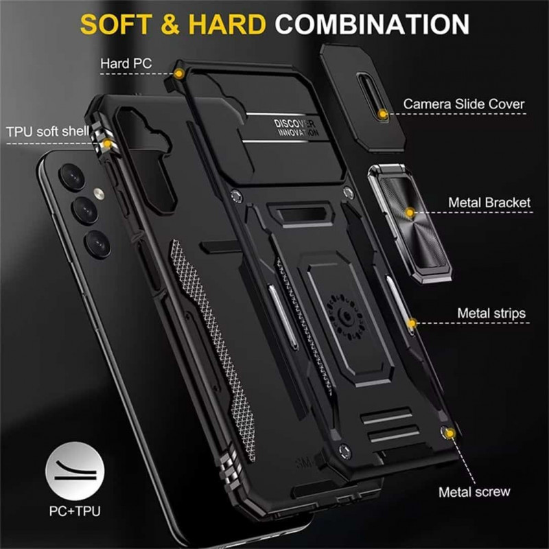 Ударостійкий чохол Camshield Army Ring для Samsung Galaxy S24 +