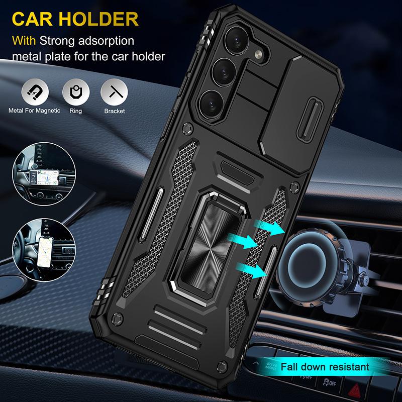 Ударостійкий чохол Camshield Army Ring для Samsung Galaxy S22 +