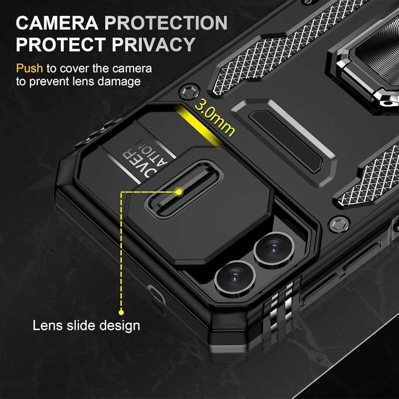 Ударостійкий чохол Camshield Army Ring для Samsung Galaxy A08 / A07 / A07s