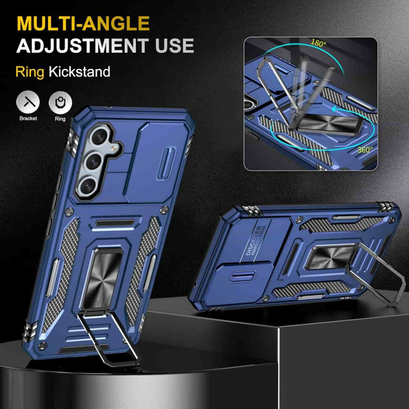 Ударостійкий чохол Camshield Army Ring для Samsung Galaxy S23 +