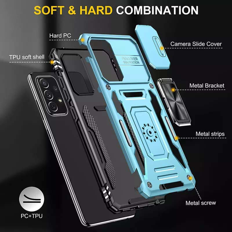 Ударостійкий чохол Camshield Army Ring для Samsung Galaxy A73 5G