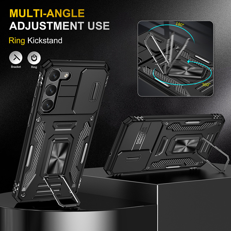 Ударостійкий чохол Camshield Army Ring для Samsung Galaxy S21